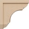 Ekena Millwork 9"W x 18"D x 18"H Classic Bryant Rough Cedar Woodgrain TimberThane Corbel, Primed Tan CORUR09X18X18BRYRCPR - alternate 5